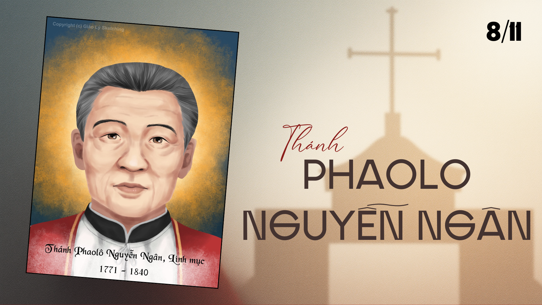 Ngày 08/11 - Thánh Phao lô Nguyễn Ngân